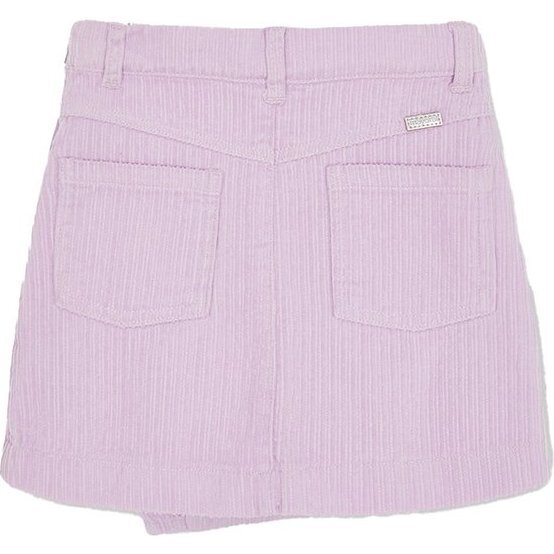 Corduroy Skirt, Lilac - Skirts - 2