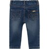 Denim Pants, Navy - Pants - 2