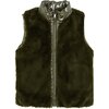 Reversible Puffer Vest, Green - Vests - 2