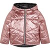 Reversible Coat, Rose Gold - Coats - 1 - thumbnail