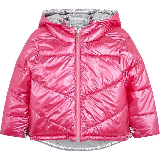Reversible Windbreaker, Silver