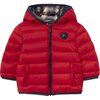 Puffer Coat, Red - Coats - 1 - thumbnail