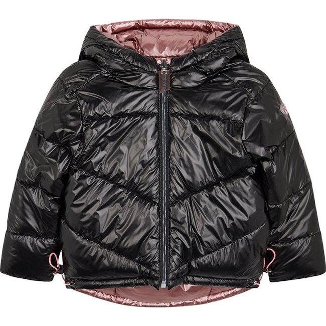 Reversible Coat, Rose Gold