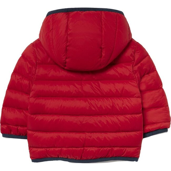 Puffer Coat, Red - Coats - 2