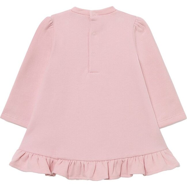 Playtime Fleece Dress, Pink - Dresses - 2