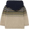 Oak Knit Jacket, Beige - Jackets - 2