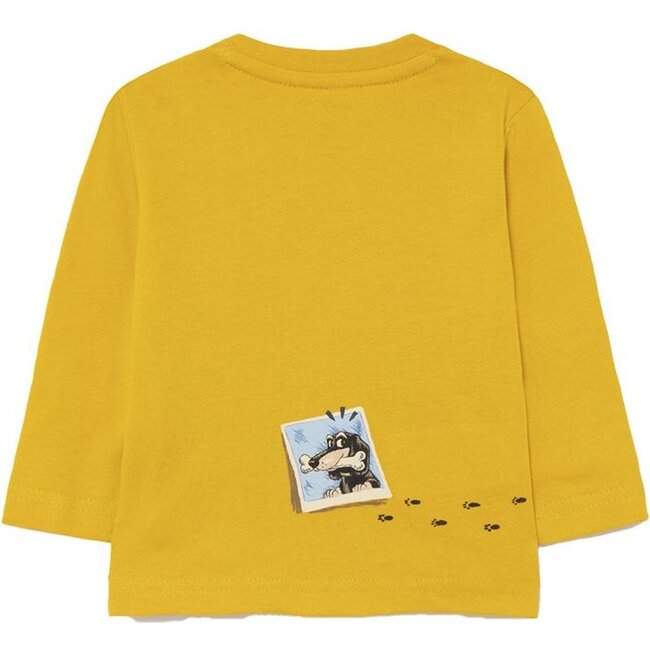 Detective Graphic T-Shirt, Yellow - Tees - 2