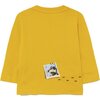 Detective Graphic T-Shirt, Yellow - Tees - 2