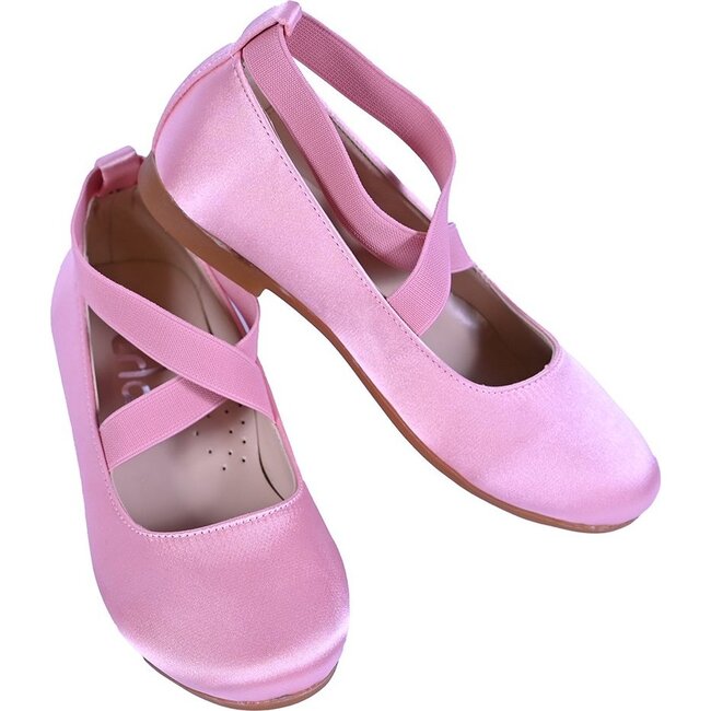 Bubblegum Ballerina Flats, Pink