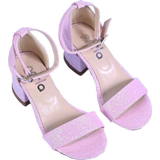 Bubblegum Glitter Heels, Pink