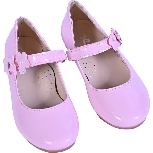 Bubblegum Flower Flats, Pink