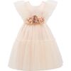 La Croix Dress, Pink - Dresses - 1 - thumbnail