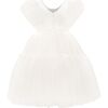 La Croix Dress, White - Dresses - 2