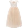 Ayala Dress, Peach - Dresses - 2