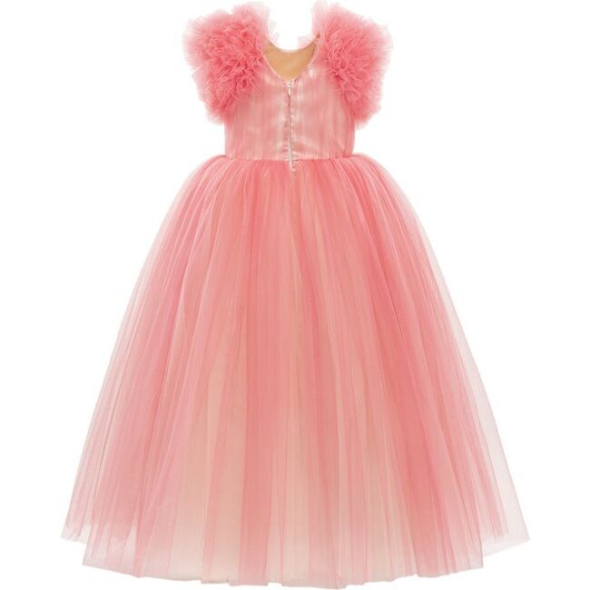 Altura Tulle Dress, Fuchsia - Dresses - 2