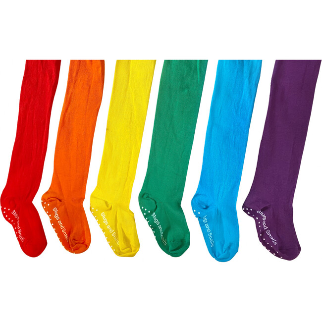 Colors of the Rainbow Footed Tights Set of Six - Tights - 1