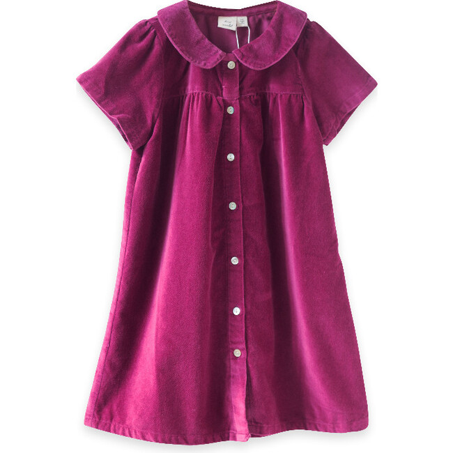 Fae Dress, Berry Velvet - Dresses - 1