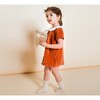 Fae Dress, Rust Velvet - Dresses - 2
