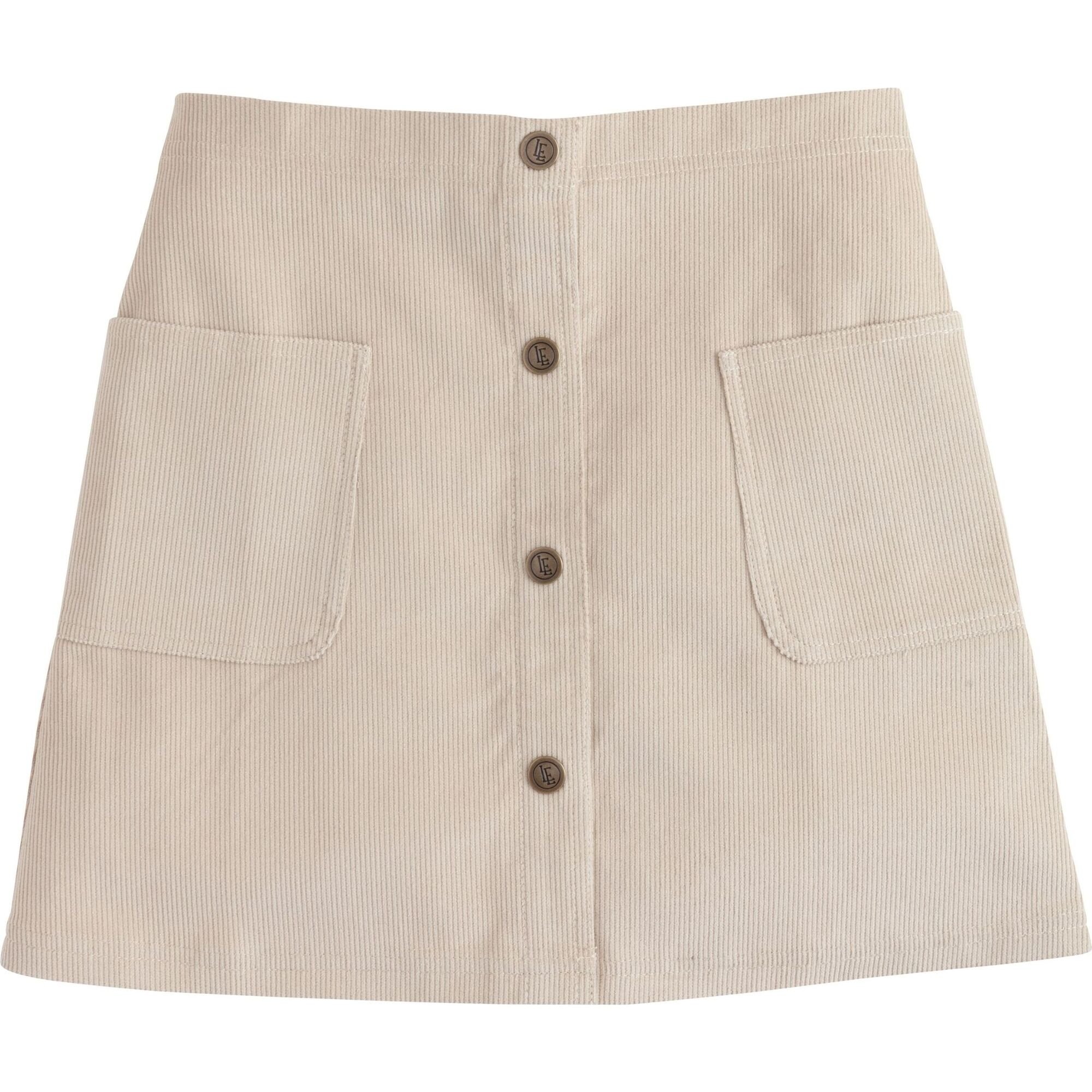 Corduroy skirt khaki hotsell