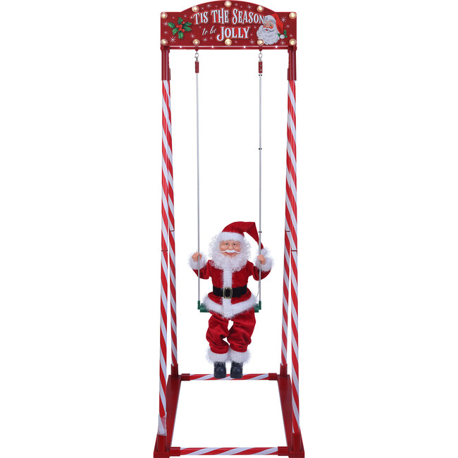 Swinging Santa - Outdoor Decor - 1