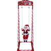 Swinging Santa - Outdoor Decor - 1 - thumbnail