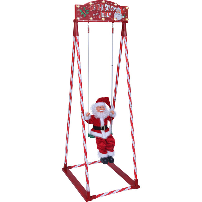 Swinging Santa - Outdoor Decor - 3