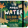 Dinosaur Magic Water Colour-In Cards - Arts & Crafts - 1 - thumbnail