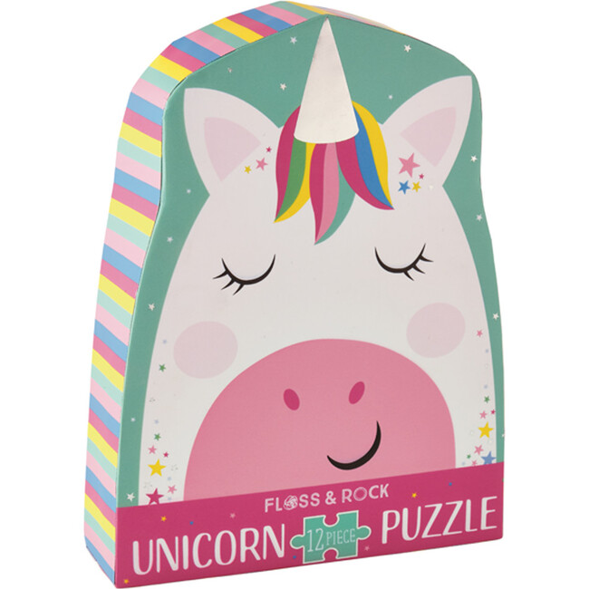 Rainbow Unicorn 12-Piece Puzzle