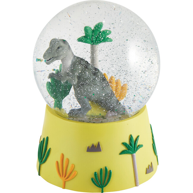 Dinosaur Musical Snow Globe - Accents - 1