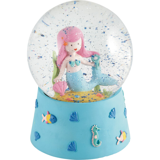 Mermaid Musical Snow Globe - Accents - 1