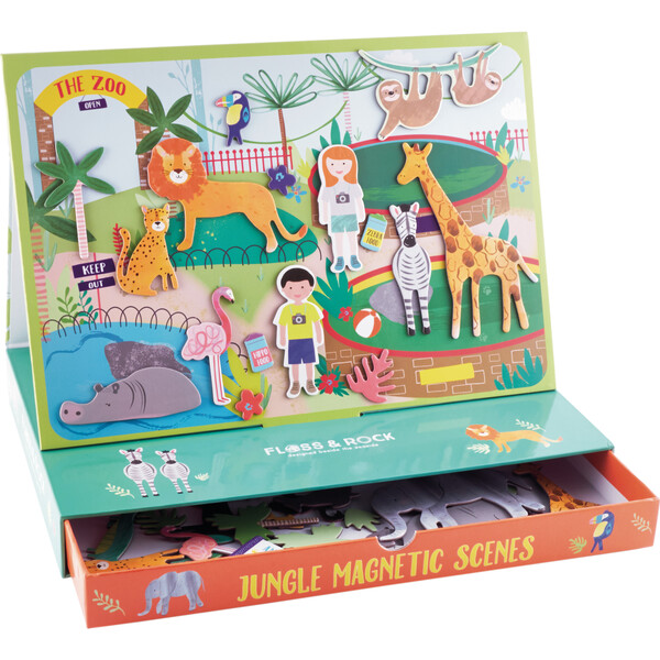 Jungle Magnetic Play Scene - Floss &amp; Rock Arts &amp; Crafts | Maisonette