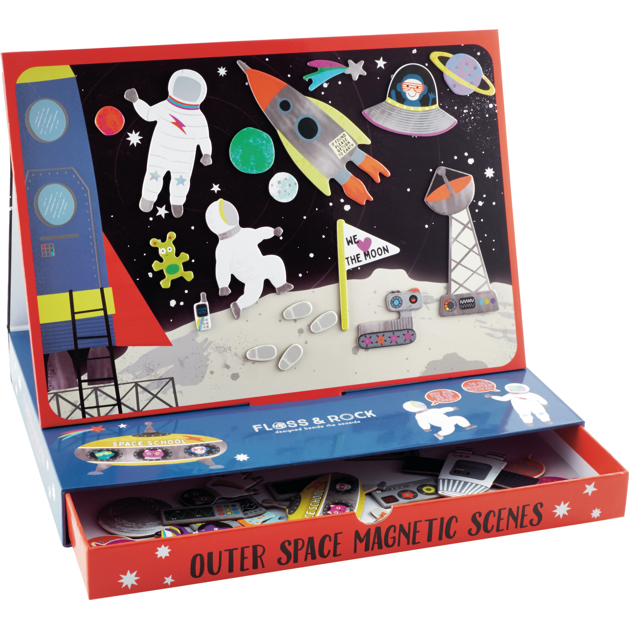 Space Magnetic Play Scene - Arts & Crafts - 1