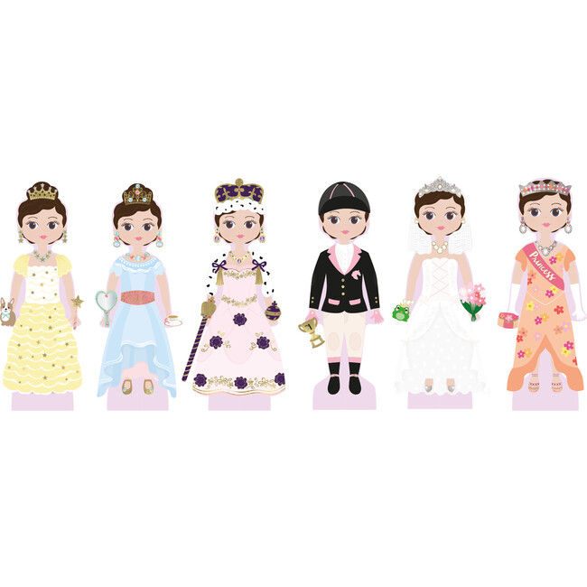 Princess Charlotte Magnetic Dress Up Character