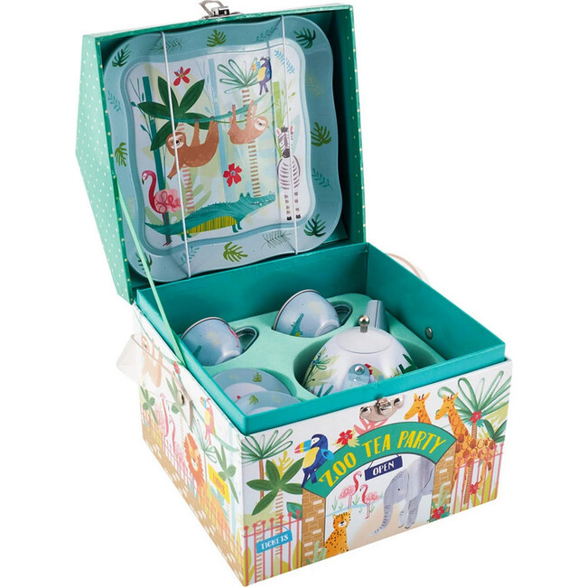 Jungle Tin Tea Party Set - Play Kits - 3