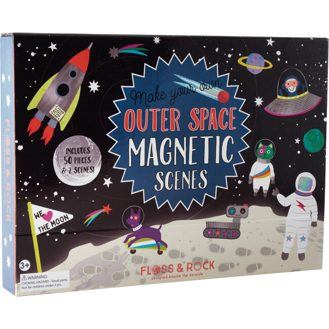 Space Magnetic Play Scene