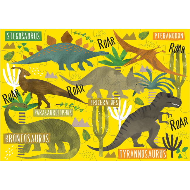 Dinosaur 40-Piece Puzzle - Puzzles - 2