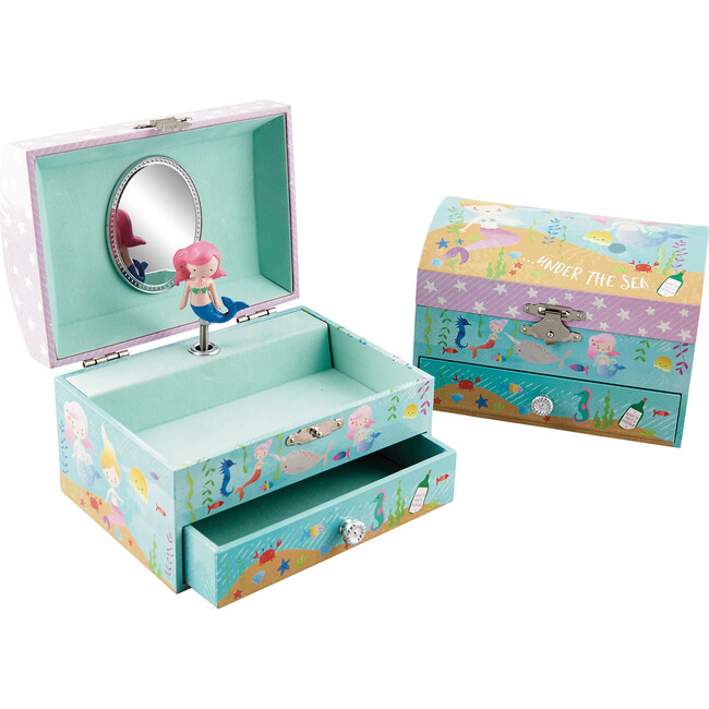 Mermaid Jewelry Box - Accents - 1