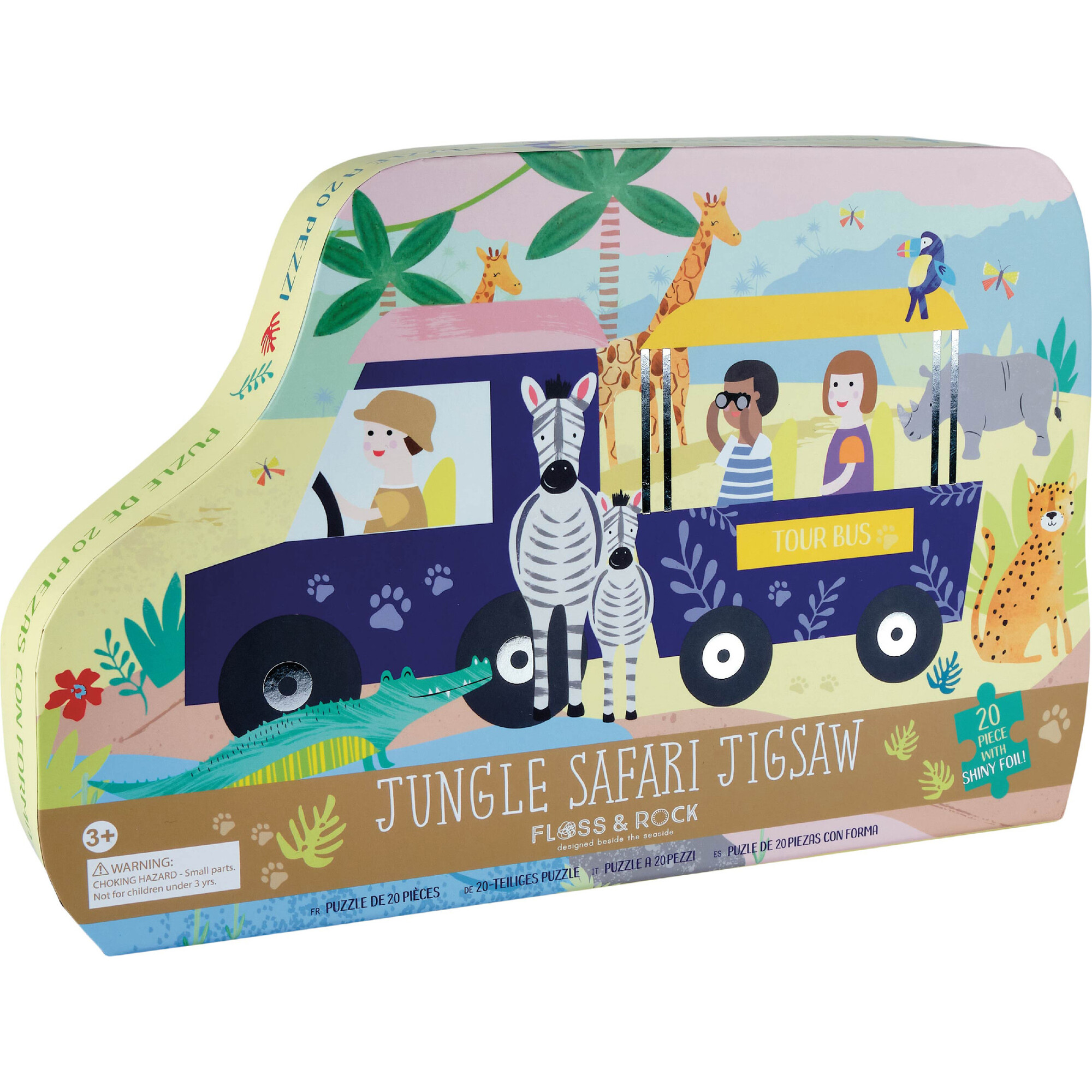 Jungle Safari 20-Piece Puzzle - Puzzles - 1