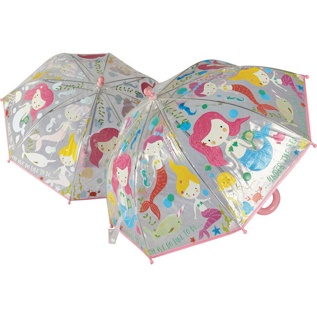 Mermaid Transparent Umbrella - Umbrellas - 1