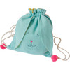 Sleeping Bunny Backpack, Blue - Backpacks - 2