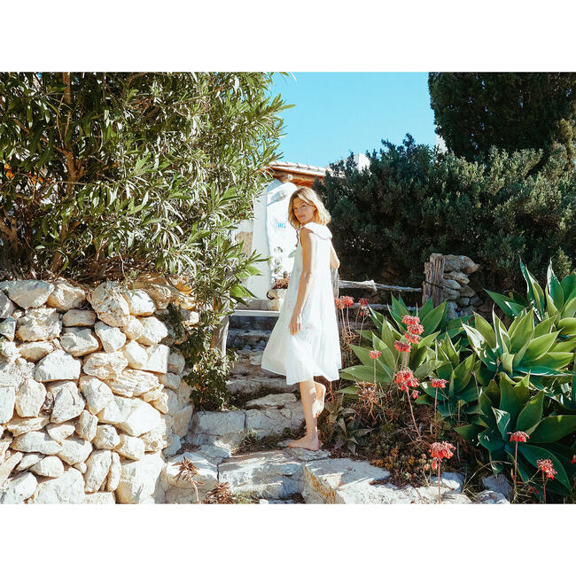 Women's Daffodil Dress, Flower Pot - Dresses - 7