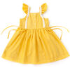 Pinafore Dress, Mustard - Dresses - 1 - thumbnail