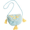 Blue Embroidery Purse - Bags - 1 - thumbnail