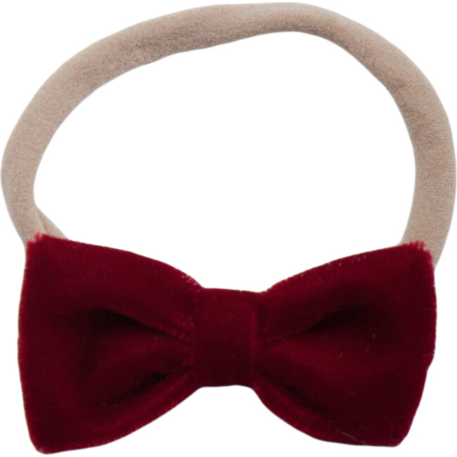 Baby Headband, Red - Bows - 1