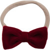 Baby Headband, Red - Bows - 1 - thumbnail