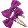 Mini Bow Clips, Willow Herb - Bows - 1 - thumbnail