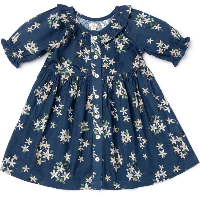 Ivy Dress, Navy Jasmine - Dresses - 1