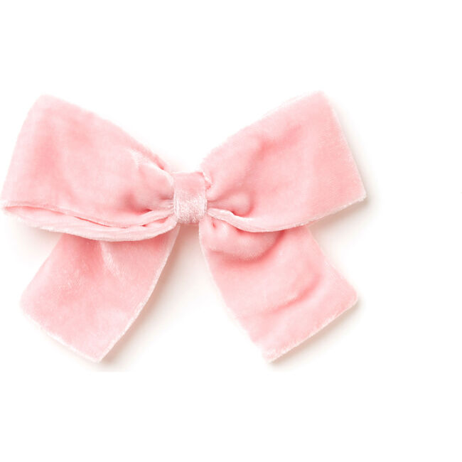 Pink Velvet Bow - Bows - 1