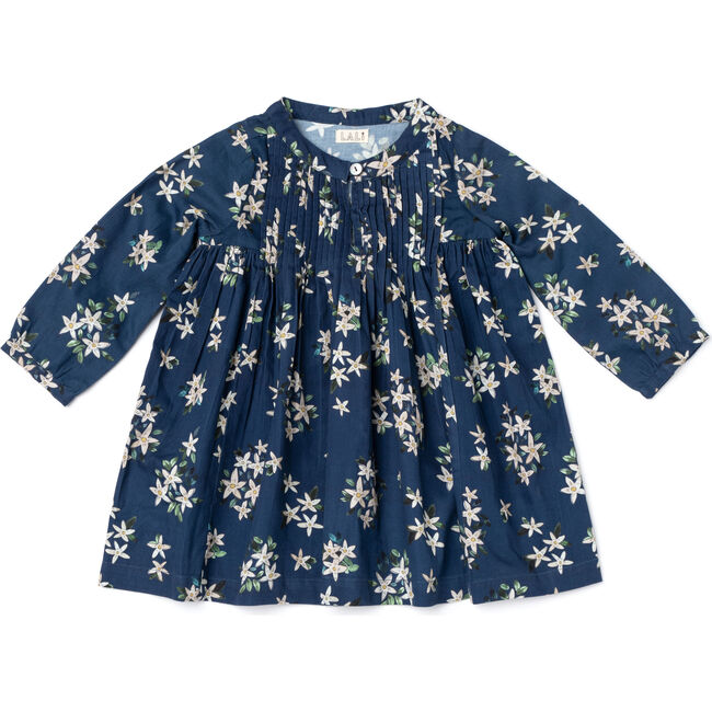 Charlotte Dress, Navy - Dresses - 1