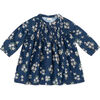 Charlotte Dress, Navy - Dresses - 1 - thumbnail